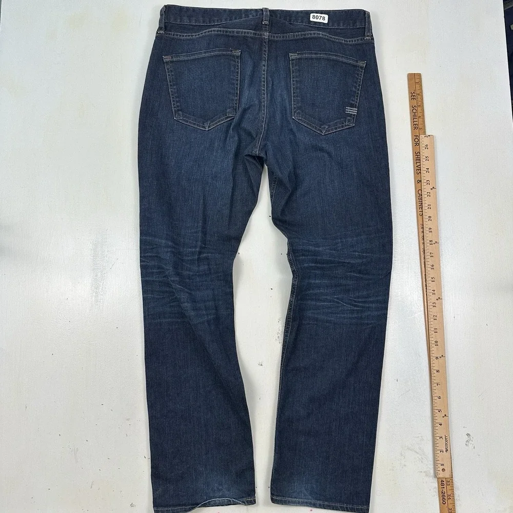 Big Star Nova XVI 15 Division Jeans Men 34x30 Blue Dark Wash Modern Straight 34S